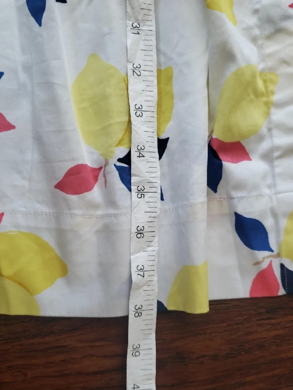 Kate Spade White Yellow Lemon Sun Dress Size M Boho Preppy Y2K Summer Vacation